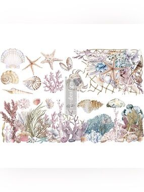 Redesign with Prima Decor Transfer | OCEAN | 24” x 35”